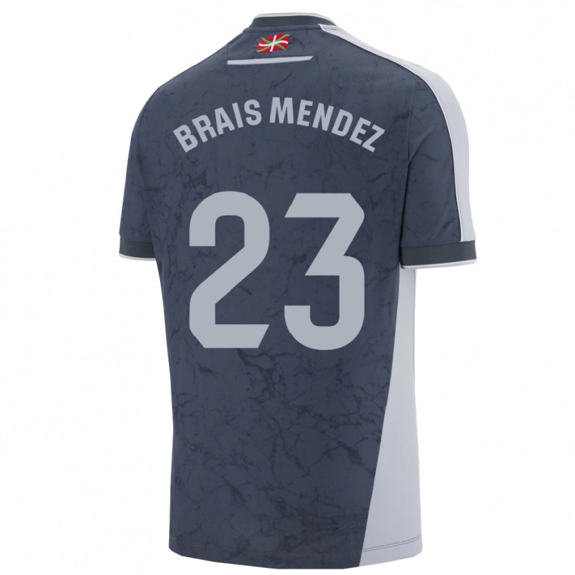 Danxen Pánské Brais Méndez #23 Tmavě Modrá Bílá Daleko Hráčské Dresy 2025/26 Dres
