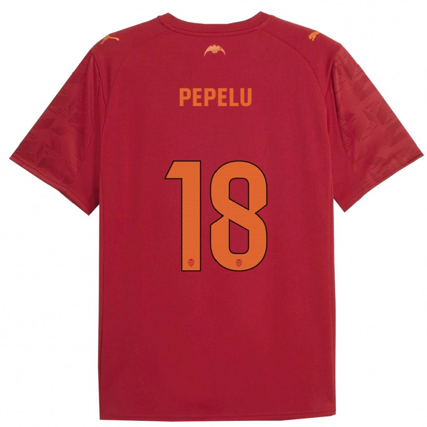 Danxen Pánské Pepelu #18 Červená Oranžová Daleko Hráčské Dresy 2025/26 Dres