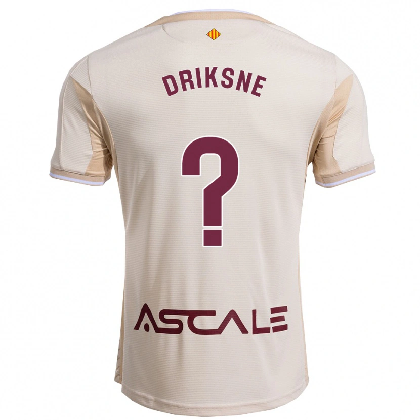 Danxen Pánské Daniels Driksne #0 Špinavě Bílá Burgundská Daleko Hráčské Dresy 2025/26 Dres