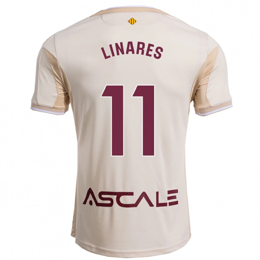 Danxen Pánské Mario Linares #11 Špinavě Bílá Burgundská Daleko Hráčské Dresy 2025/26 Dres