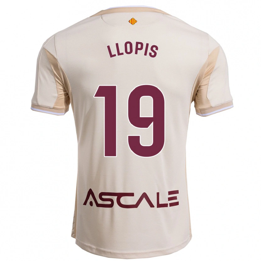 Danxen Pánské Seydou Llopis #19 Špinavě Bílá Burgundská Daleko Hráčské Dresy 2025/26 Dres