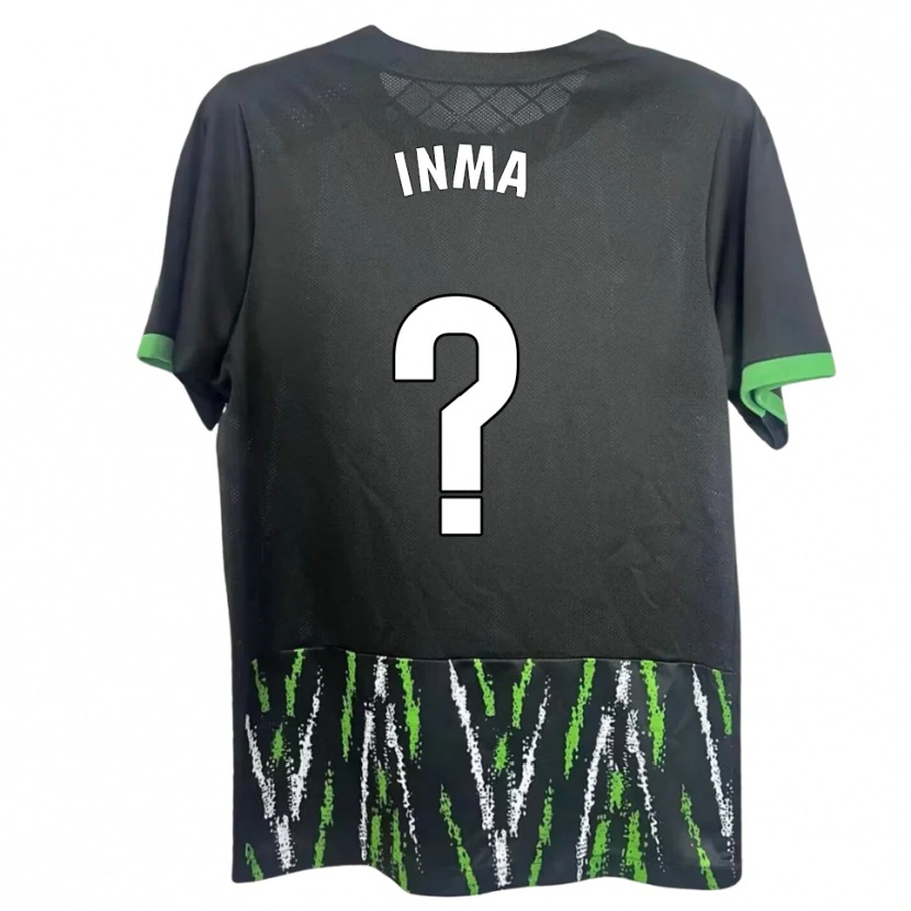 Danxen Pánské Inmaculada López Balsalobre #0 Černá Zelená Daleko Hráčské Dresy 2025/26 Dres