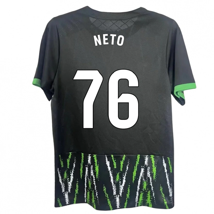 Danxen Pánské Martim Neto #76 Černá Zelená Daleko Hráčské Dresy 2025/26 Dres