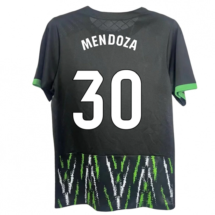 Danxen Pánské Rodrigo Mendoza #30 Černá Zelená Daleko Hráčské Dresy 2025/26 Dres