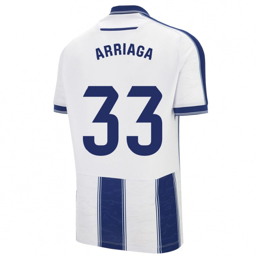 Danxen Pánské Kervin Arriaga #33 Tmavě Modrá Bílá Daleko Hráčské Dresy 2025/26 Dres