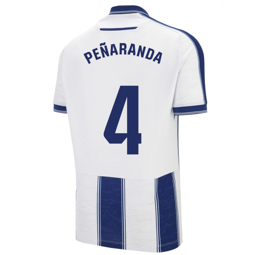 Danxen Pánské Carlos Peñaranda #4 Tmavě Modrá Bílá Daleko Hráčské Dresy 2025/26 Dres