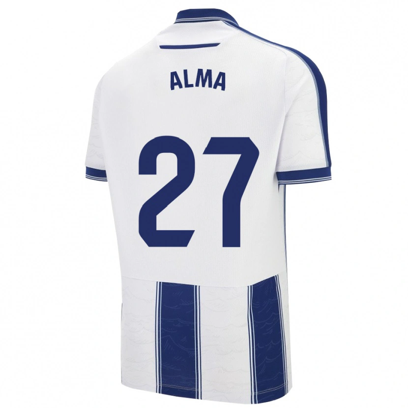 Danxen Pánské Alma Velasco #27 Tmavě Modrá Bílá Daleko Hráčské Dresy 2025/26 Dres