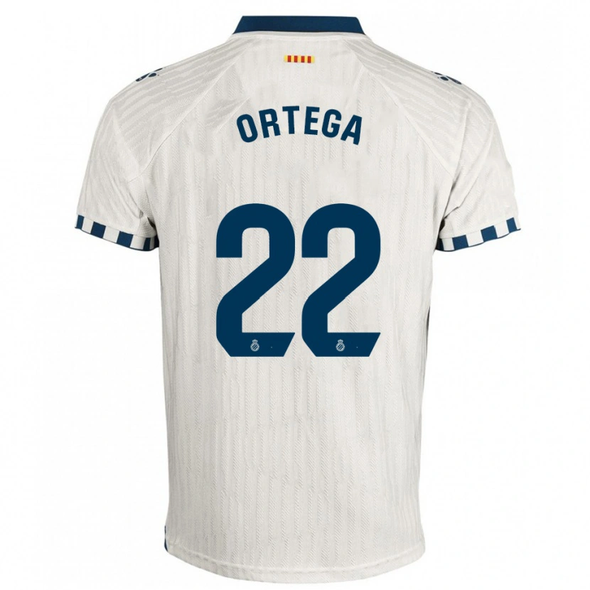 Danxen Pánské Ricard Ortega #22 Bílá Modrá Daleko Hráčské Dresy 2025/26 Dres