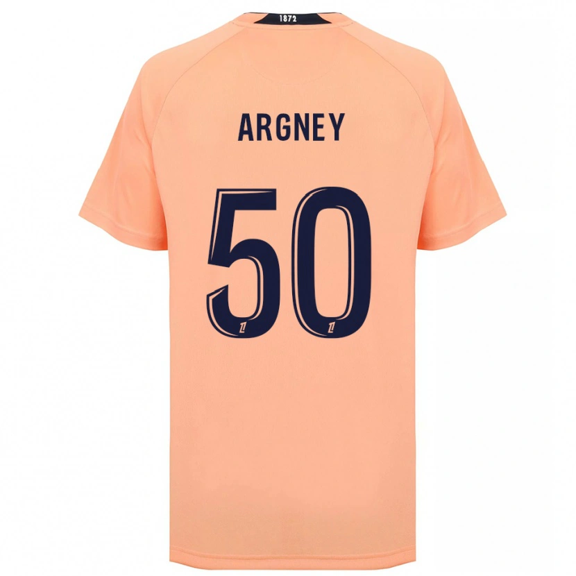 Danxen Pánské Paul Argney #50 Oranžová Námořnická Daleko Hráčské Dresy 2025/26 Dres
