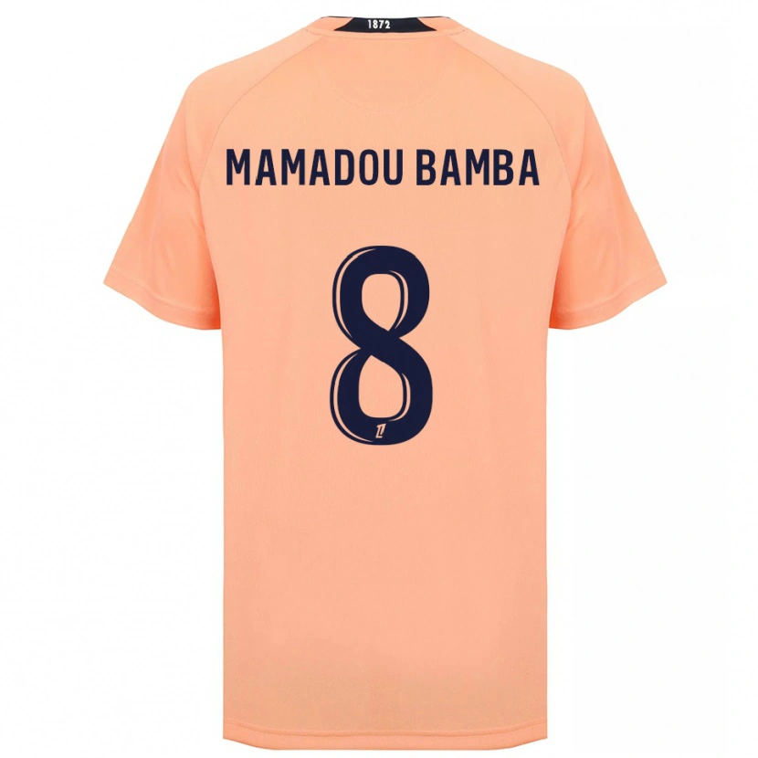 Danxen Pánské Ben Mamadou Bamba #8 Oranžová Námořnická Daleko Hráčské Dresy 2025/26 Dres