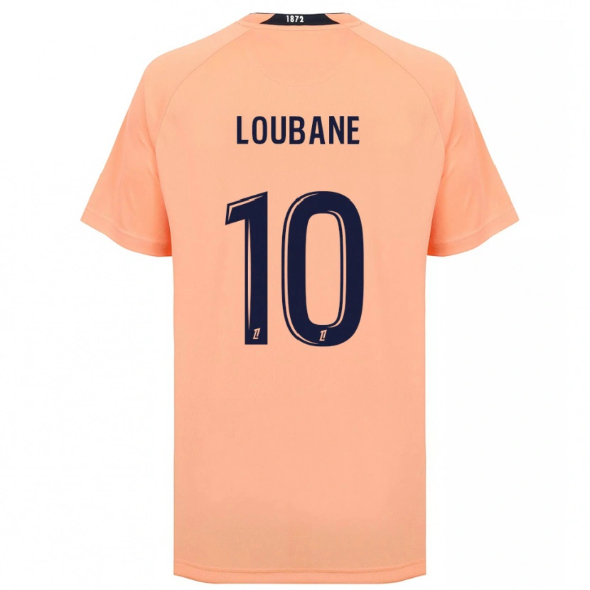 Danxen Pánské Yassine Loubane #10 Oranžová Námořnická Daleko Hráčské Dresy 2025/26 Dres