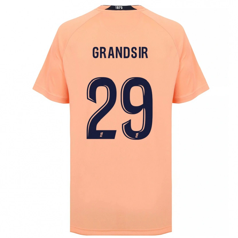 Danxen Pánské Samuel Grandsir #29 Oranžová Námořnická Daleko Hráčské Dresy 2025/26 Dres