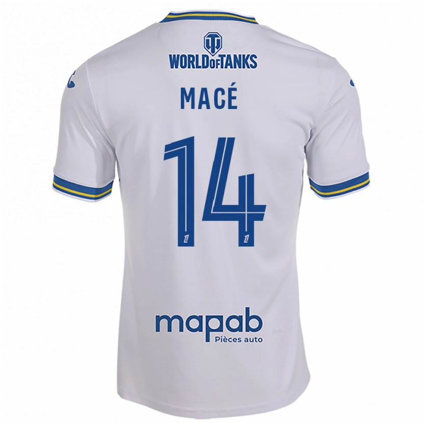 Danxen Pánské Marine Macé #14 Bílá Nebesky Modrá Daleko Hráčské Dresy 2025/26 Dres