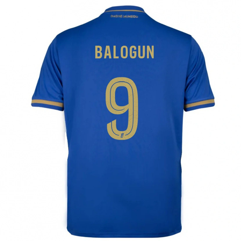 Danxen Pánské Folarin Balogun #9 Modrá Zlatá Daleko Hráčské Dresy 2025/26 Dres