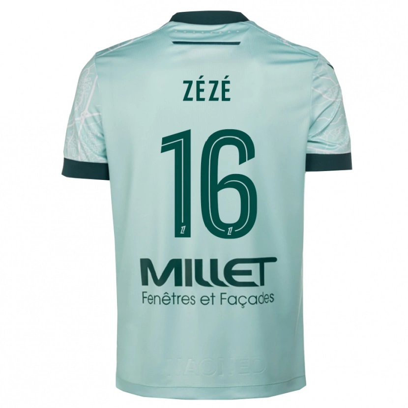 Danxen Pánské Yanel Zézé #16 Zelená Bílá Daleko Hráčské Dresy 2025/26 Dres