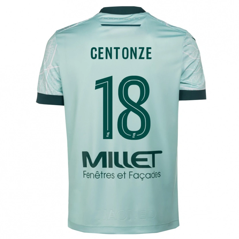 Danxen Pánské Fabien Centonze #18 Zelená Bílá Daleko Hráčské Dresy 2025/26 Dres