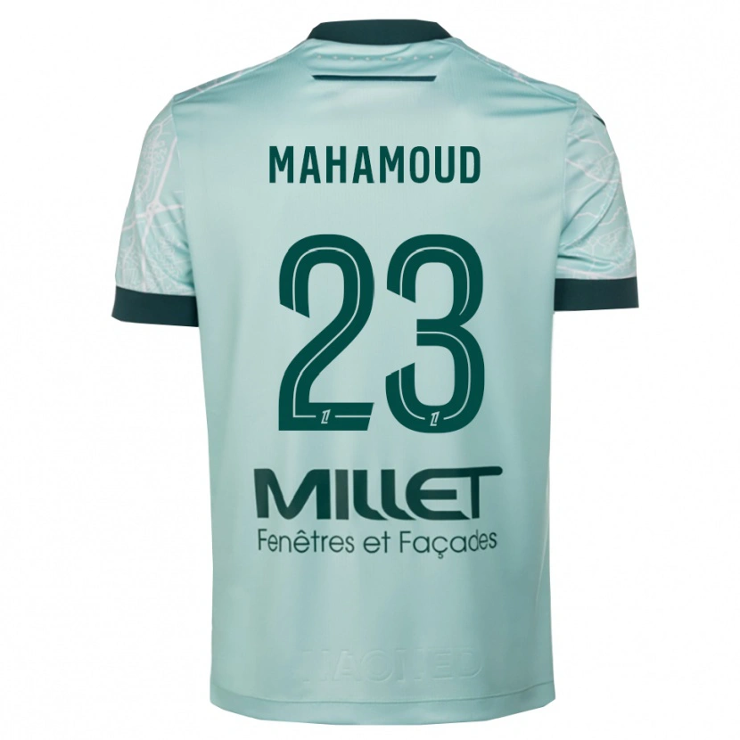 Danxen Pánské Adel Mahamoud #23 Zelená Bílá Daleko Hráčské Dresy 2025/26 Dres