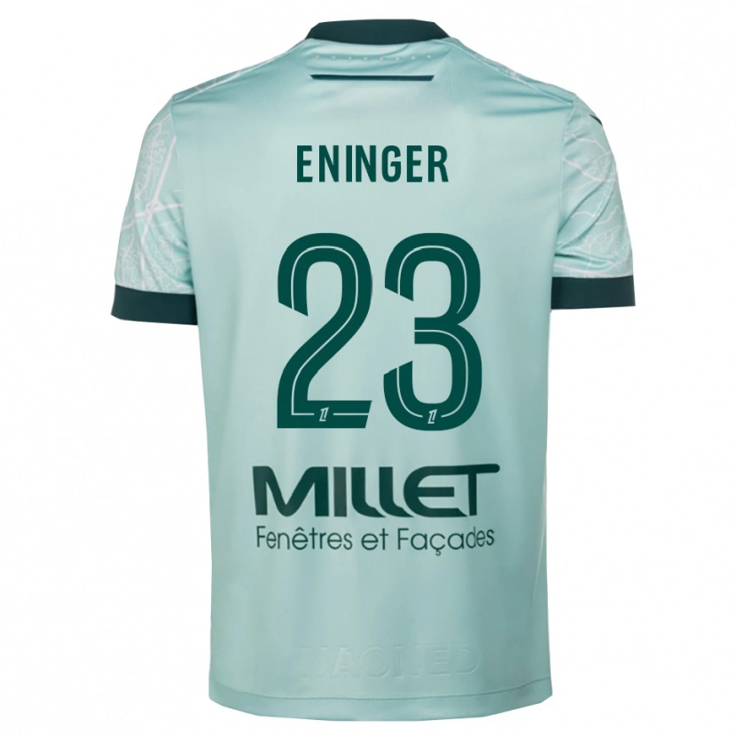Danxen Pánské Thelma Eninger #23 Zelená Bílá Daleko Hráčské Dresy 2025/26 Dres