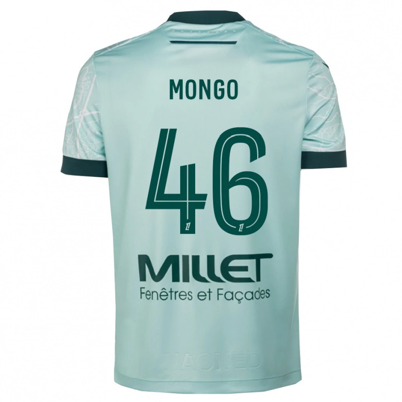 Danxen Pánské Enzo Mongo #46 Zelená Bílá Daleko Hráčské Dresy 2025/26 Dres