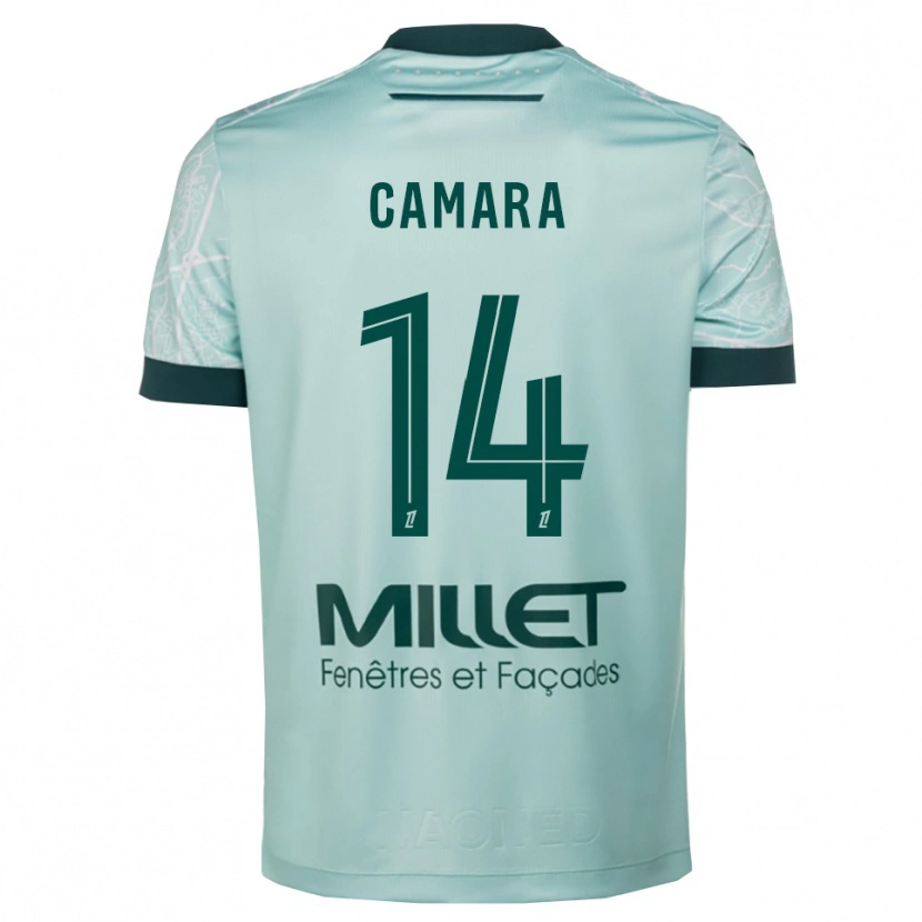 Danxen Pánské Klaus Camara #14 Zelená Bílá Daleko Hráčské Dresy 2025/26 Dres