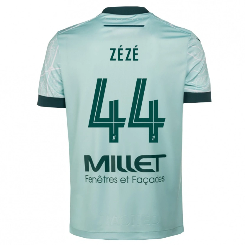 Danxen Pánské Nathan Zézé #44 Zelená Bílá Daleko Hráčské Dresy 2025/26 Dres
