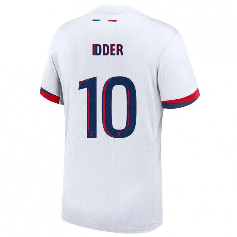 Danxen Pánské Younes Idder #10 Bílá Červená Daleko Hráčské Dresy 2025/26 Dres