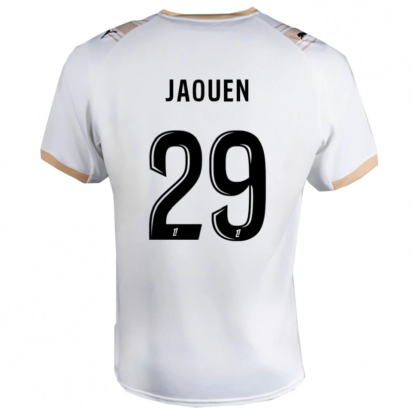 Danxen Pánské Ewen Jaouen #29 Bílá Černá Daleko Hráčské Dresy 2025/26 Dres