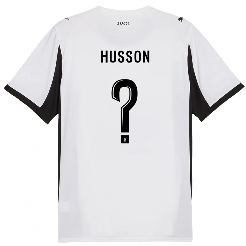 Danxen Pánské Mehdi Husson #0 Bílá Černá Daleko Hráčské Dresy 2025/26 Dres