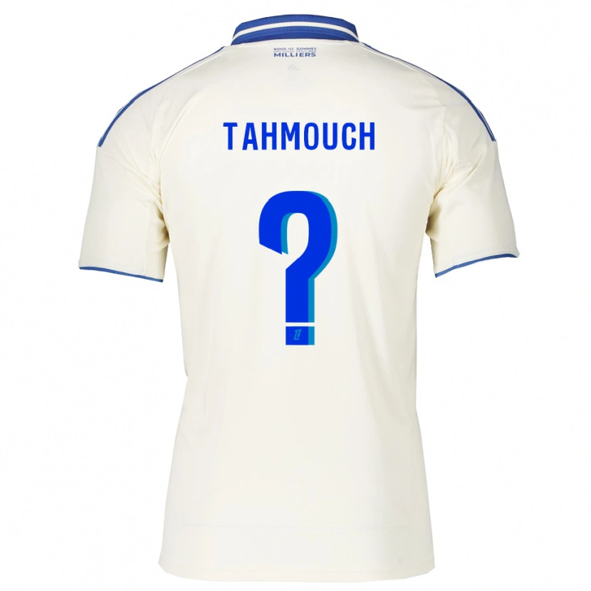 Danxen Pánské Mathieu Tahmouch #0 Šampaňská Modrá Daleko Hráčské Dresy 2025/26 Dres