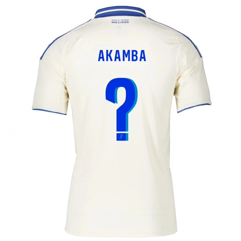 Danxen Pánské Fred Akamba #0 Šampaňská Modrá Daleko Hráčské Dresy 2025/26 Dres