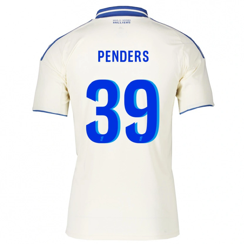 Danxen Pánské Mike Penders #39 Šampaňská Modrá Daleko Hráčské Dresy 2025/26 Dres