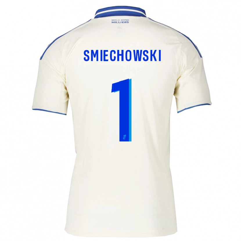 Danxen Pánské Artur Smiechowski #1 Šampaňská Modrá Daleko Hráčské Dresy 2025/26 Dres