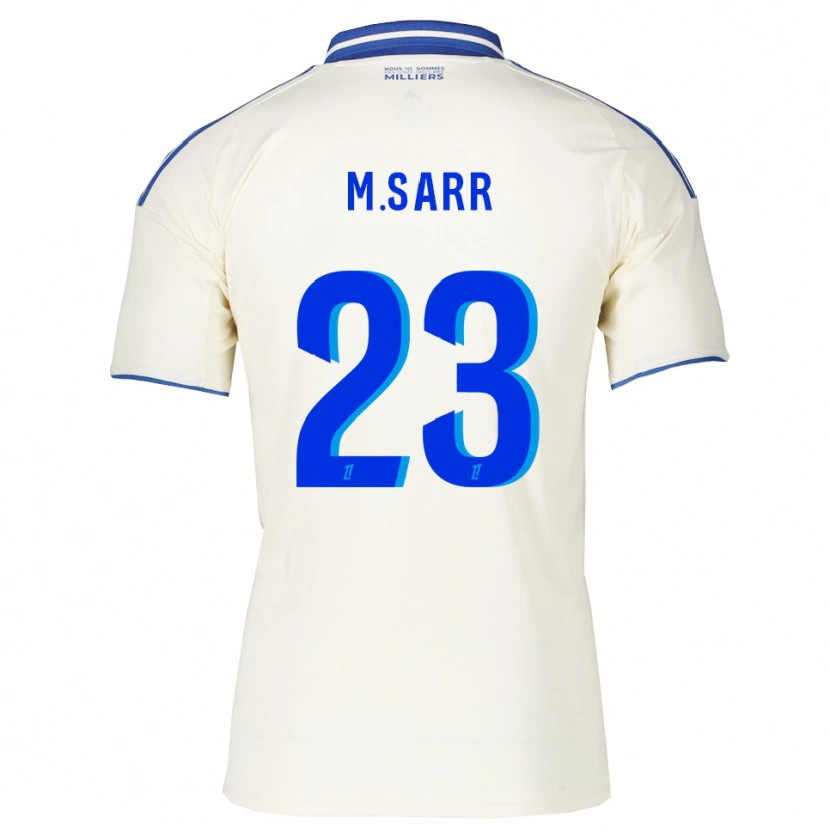Danxen Pánské Mamadou Sarr #23 Šampaňská Modrá Daleko Hráčské Dresy 2025/26 Dres