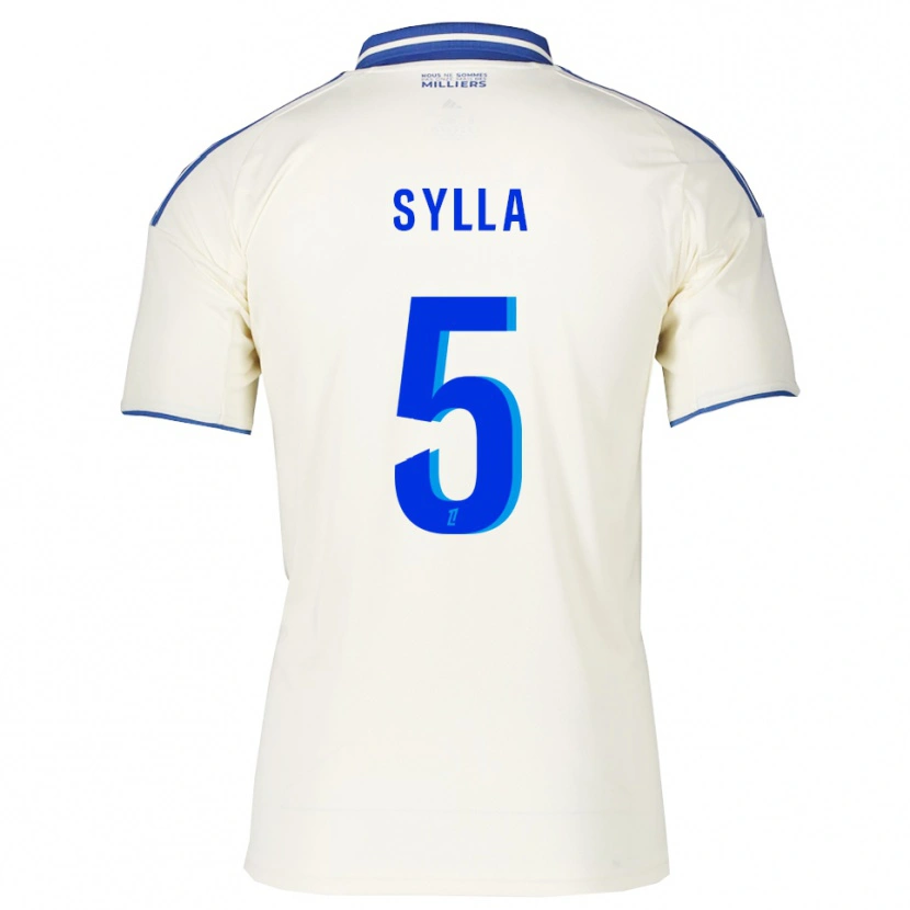 Danxen Pánské Abakar Sylla #5 Šampaňská Modrá Daleko Hráčské Dresy 2025/26 Dres
