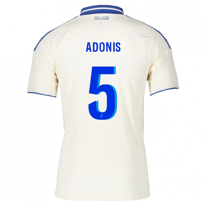 Danxen Pánské Erwan Adonis #5 Šampaňská Modrá Daleko Hráčské Dresy 2025/26 Dres