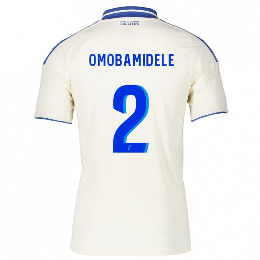 Danxen Pánské Andrew Omobamidele #2 Šampaňská Modrá Daleko Hráčské Dresy 2025/26 Dres