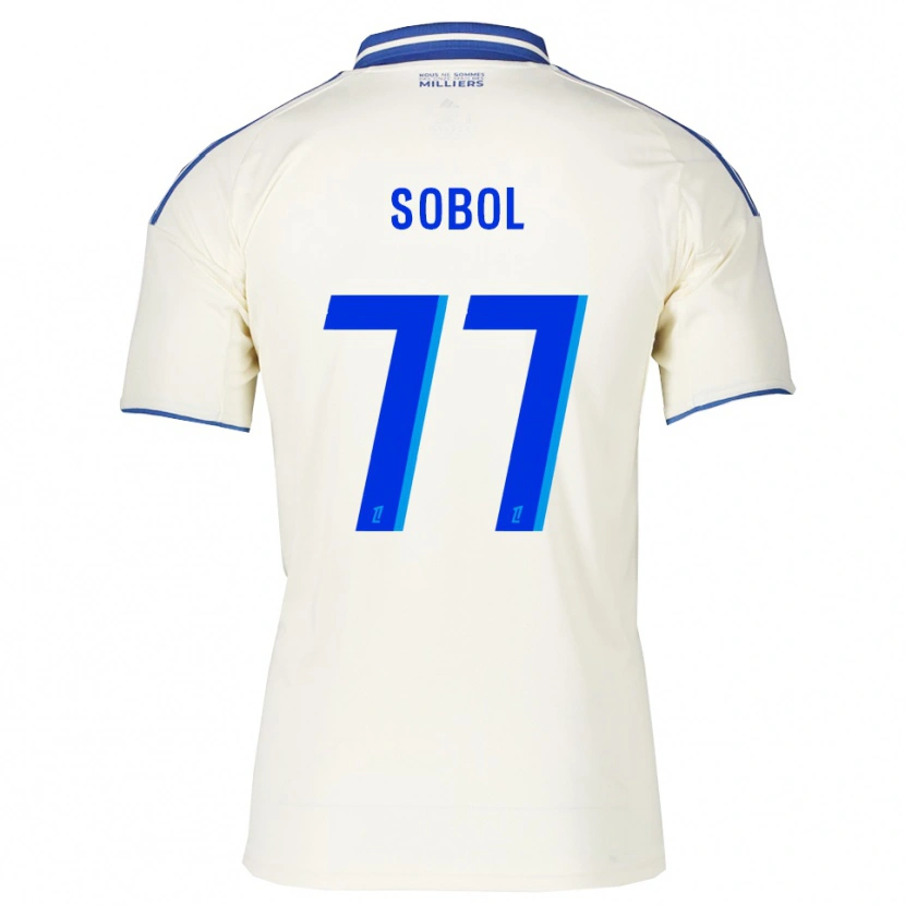 Danxen Pánské Eduard Sobol #77 Šampaňská Modrá Daleko Hráčské Dresy 2025/26 Dres