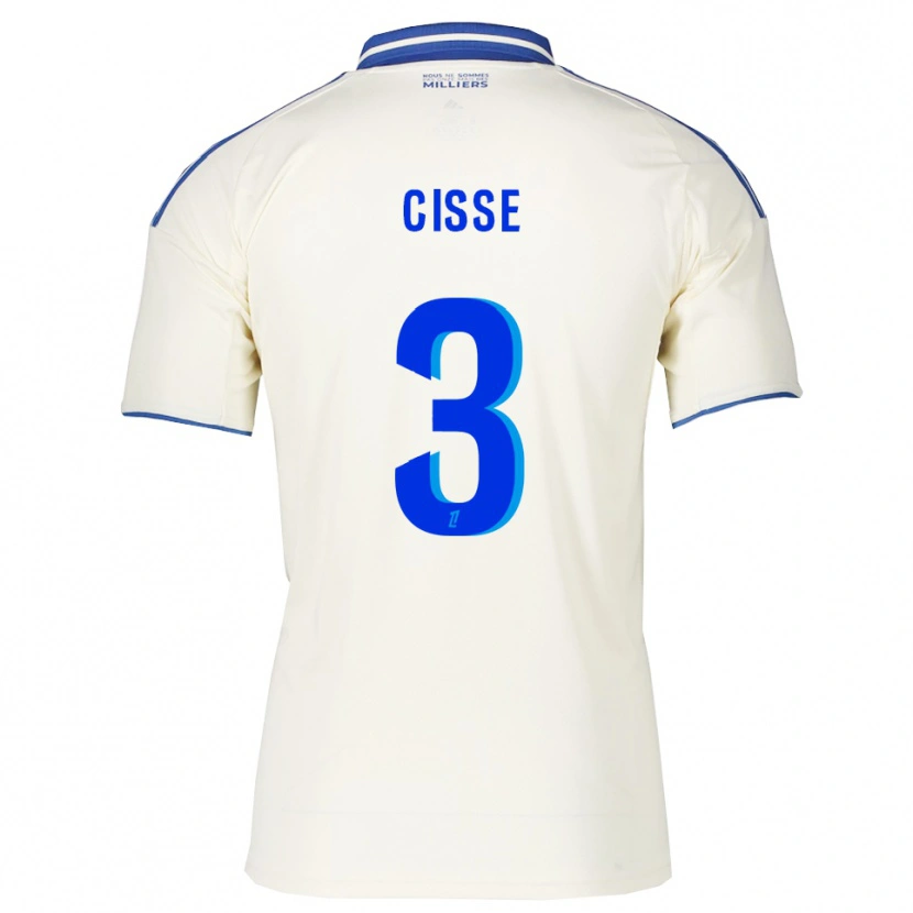 Danxen Pánské Louis Cisse #3 Šampaňská Modrá Daleko Hráčské Dresy 2025/26 Dres