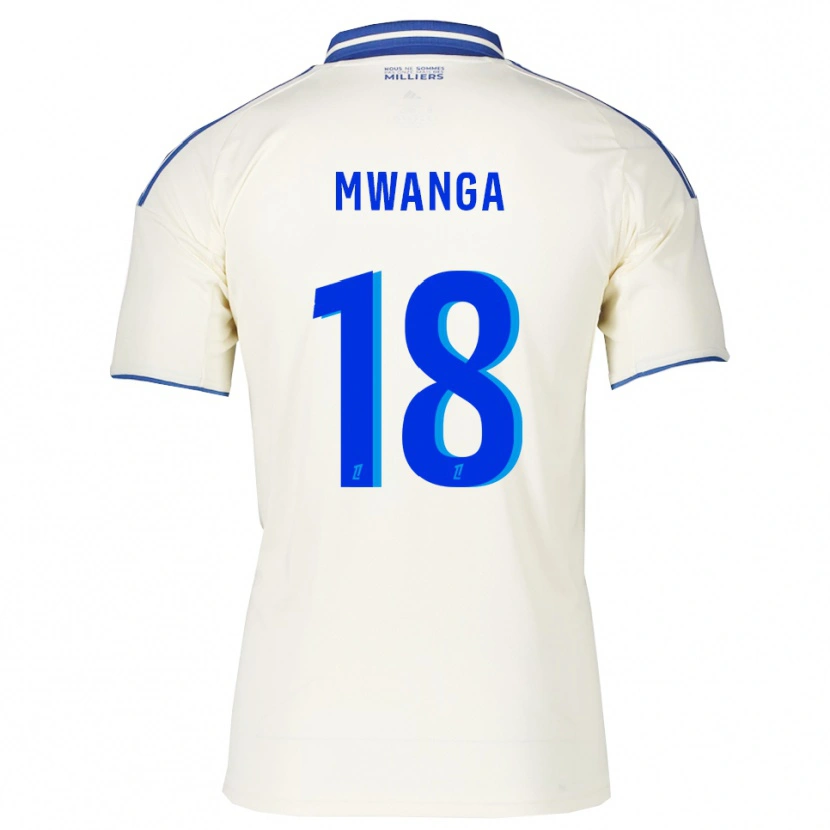 Danxen Pánské Junior Mwanga #18 Šampaňská Modrá Daleko Hráčské Dresy 2025/26 Dres