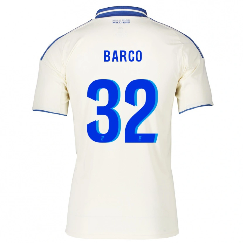 Danxen Pánské Valentín Barco #32 Šampaňská Modrá Daleko Hráčské Dresy 2025/26 Dres