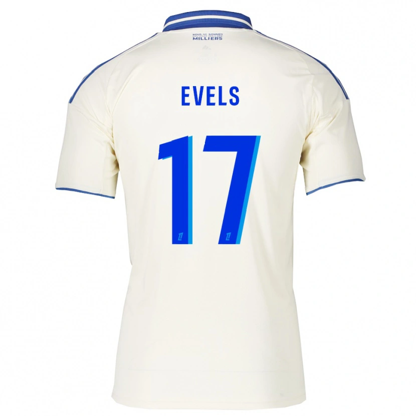 Danxen Pánské Emily Evels #17 Šampaňská Modrá Daleko Hráčské Dresy 2025/26 Dres