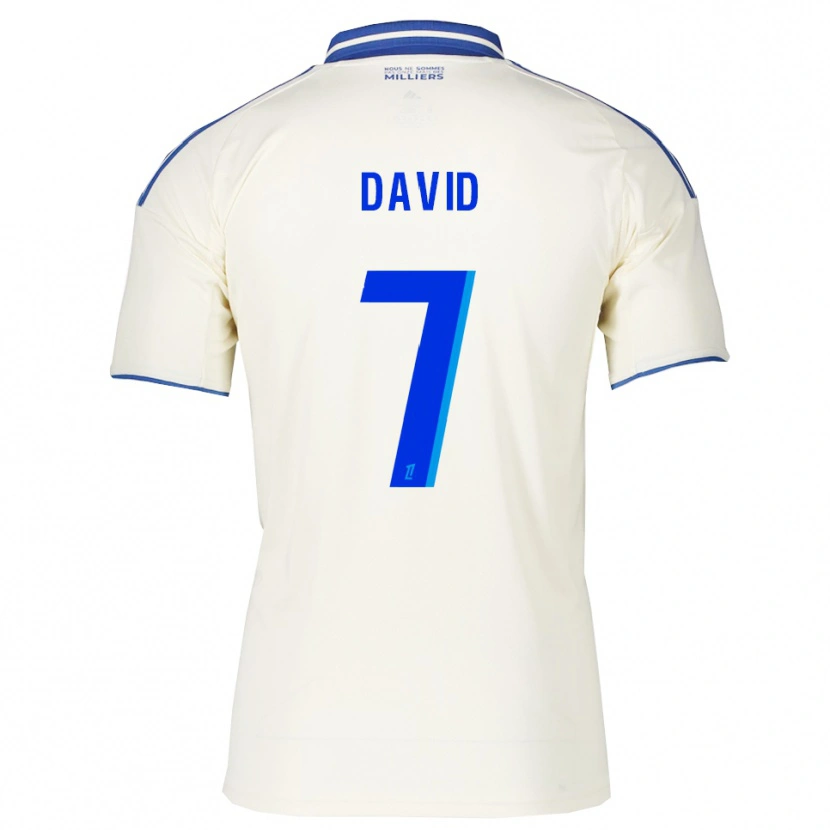 Danxen Pánské David Kaiki #7 Šampaňská Modrá Daleko Hráčské Dresy 2025/26 Dres