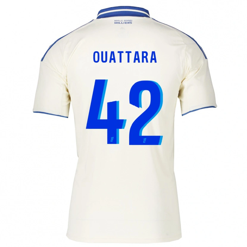 Danxen Pánské Abdoul Ouattara #42 Šampaňská Modrá Daleko Hráčské Dresy 2025/26 Dres