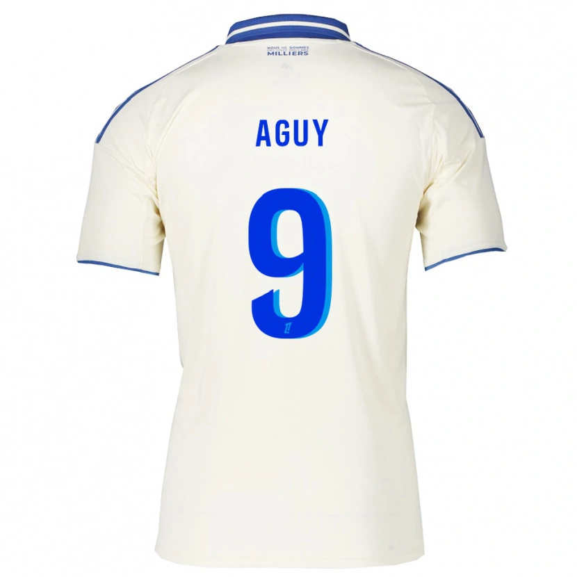 Danxen Pánské David Aguy #9 Šampaňská Modrá Daleko Hráčské Dresy 2025/26 Dres