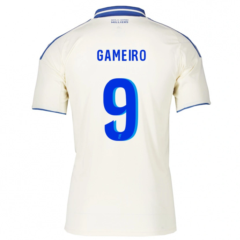 Danxen Pánské Kévin Gameiro #9 Šampaňská Modrá Daleko Hráčské Dresy 2025/26 Dres