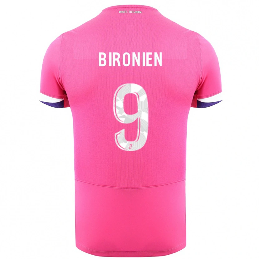 Danxen Pánské Mymithye Bironien #9 Růžová Bílá Daleko Hráčské Dresy 2025/26 Dres