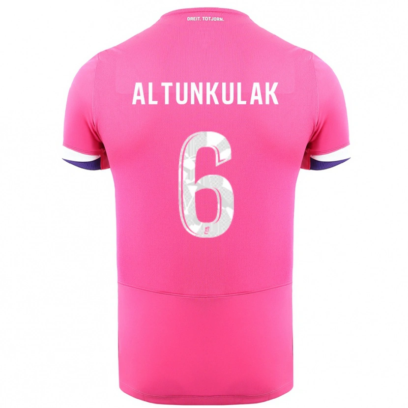 Danxen Pánské Selen Altunkulak #6 Růžová Bílá Daleko Hráčské Dresy 2025/26 Dres