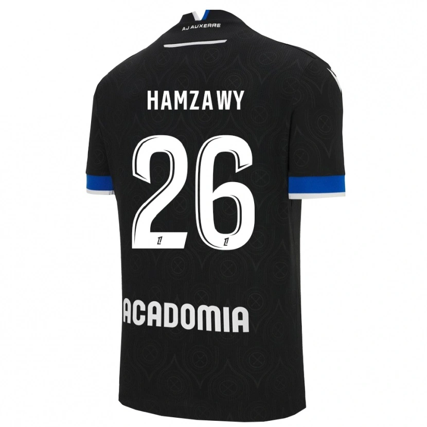 Danxen Pánské Radwan Hamzawy #26 Černá Bílá Daleko Hráčské Dresy 2025/26 Dres