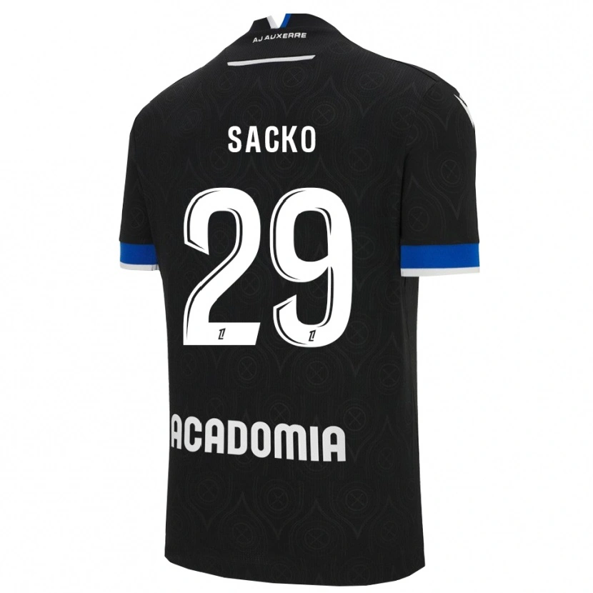 Danxen Pánské Nimetigna Sacko #29 Černá Bílá Daleko Hráčské Dresy 2025/26 Dres