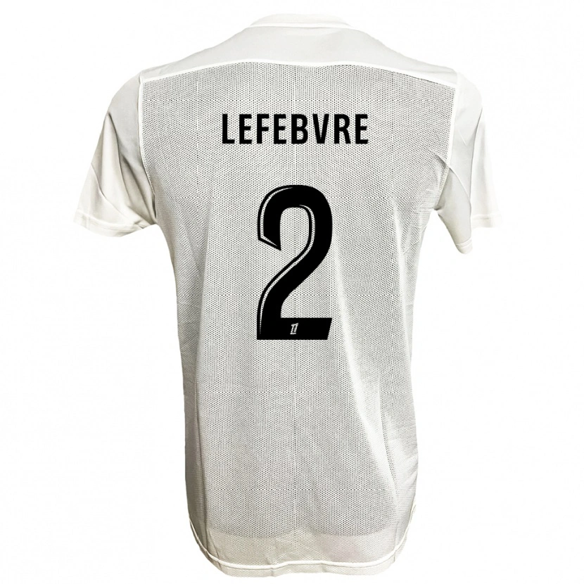 Danxen Pánské Théo Lefebvre #2 Černá Bílá Daleko Hráčské Dresy 2025/26 Dres